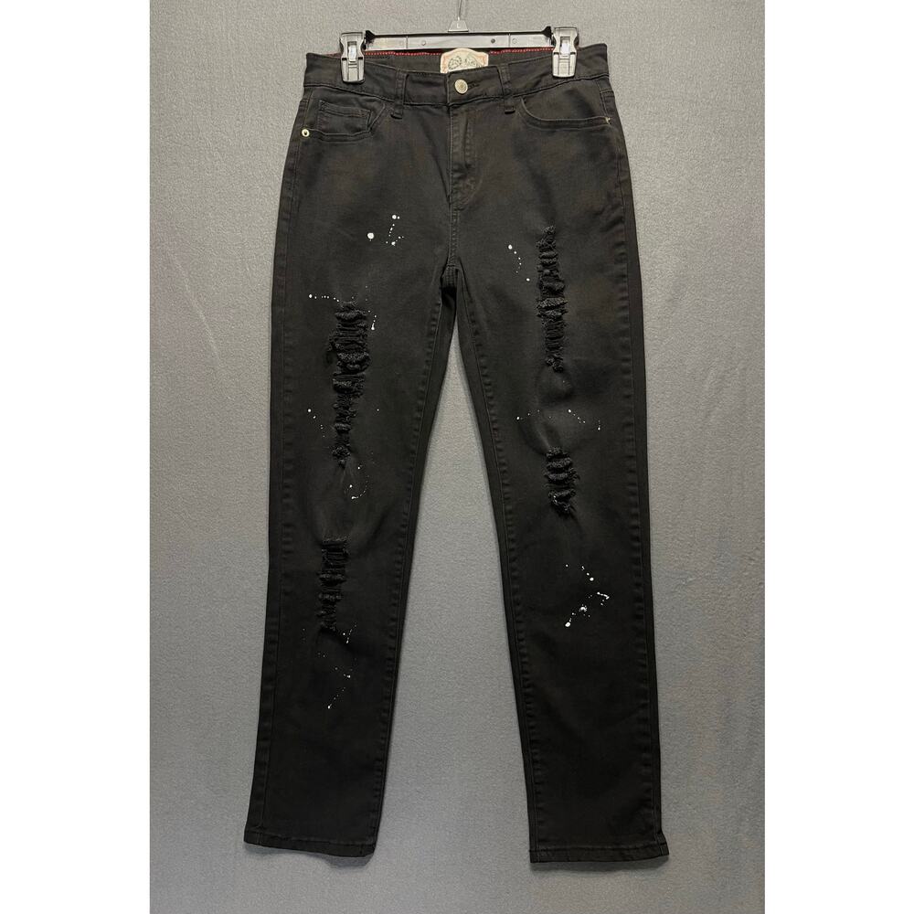 L&B‎ Jeans distressed women’s sz 10 edgy casual chic effortless